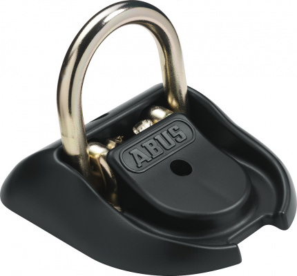 Abus GRANIT WBA100 Anchor For Walls And Floors Sold Secure Pedal Diamond / Powered Gold Rating Black & Silver