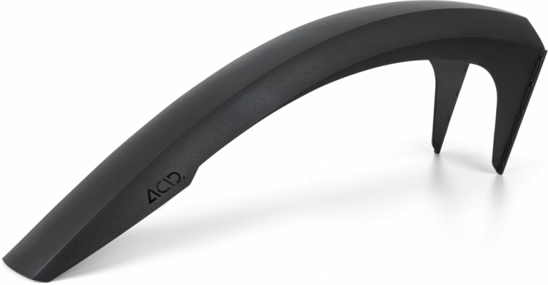 Acid Mud Blocker Rear Short Mudguard in Black