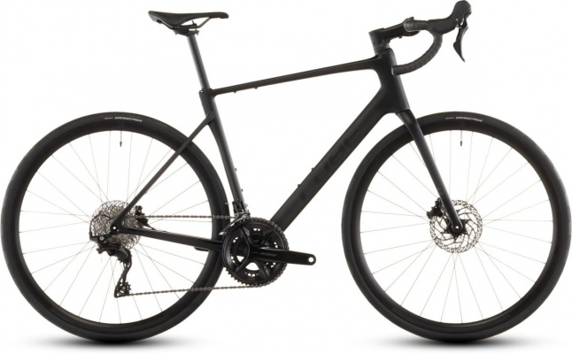 CUBE 2026 Attain C:62 Race Road Bike in Blackline