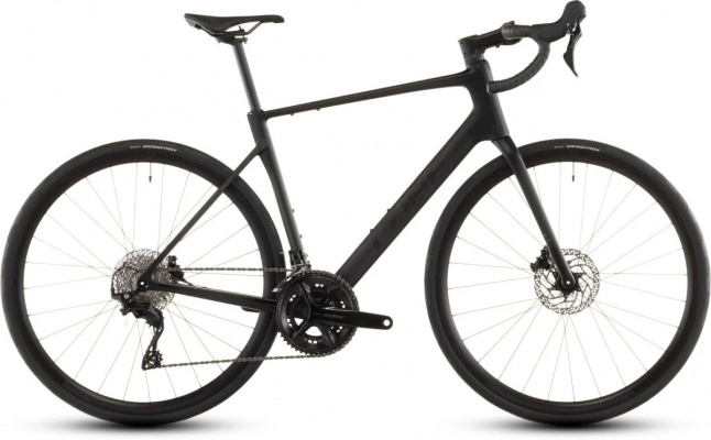 CUBE 2026 Attain C:62 Race Road Bike in Blackline