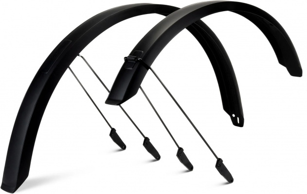 Cube Acid 60 Mudguard Set For Nuroad Hybrid With BB Mount 2.0 And 28 Inch Wheels