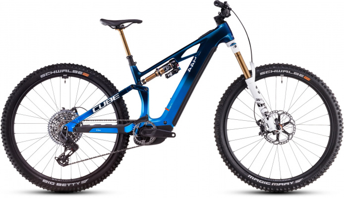 Cube Ex-Demo 2025 Stereo Hybrid ONE44 HPC AT 800 Electric Full Suspension Mountain Bike