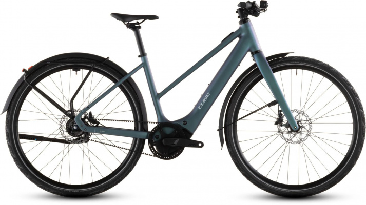 Cube Ex-Display 2026 Editor Hybrid SLT 400X FE Electric Bike With Belt Drive & Hub Gears