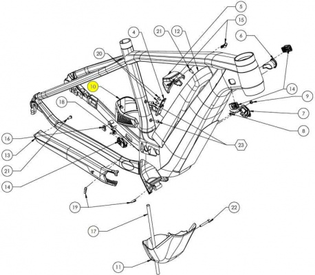 Cube Motor Cover (17-03333) 33751