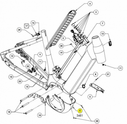 Cube Motor Cover For 2022 Supreme and Ella Models _3461