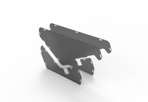 Cube Side Protector Longtail For Rear Carrier On Longtail Electric Cargo Bike