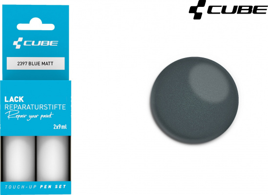 Cube Touch Up Pen Set Blue Matt (Midnight) 2397 Blue Matt