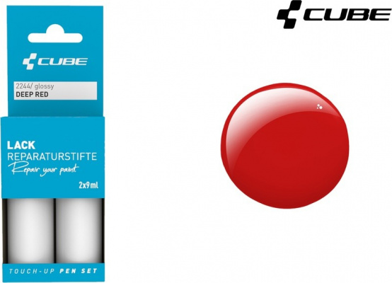 Cube Touch Up Pen Set Deep Red Glossy 2244 Deep Red Glossy