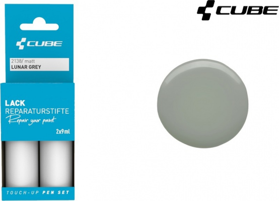Cube Touch Up Pen Set Lunar Grey Matt 2138 Lunar Grey