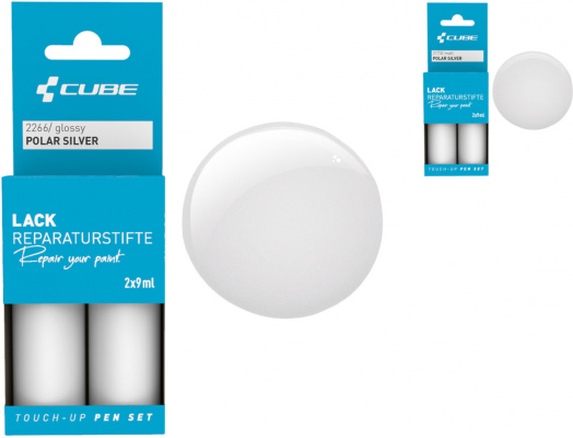 Cube Touch Up Pen Set Polar Silver Glossy 2266 Polar Silver Glossy