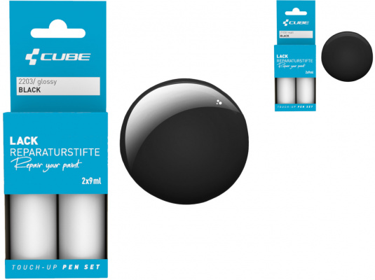 Cube Touch Up Pen Set in Black Glossy 2203 Black Glossy