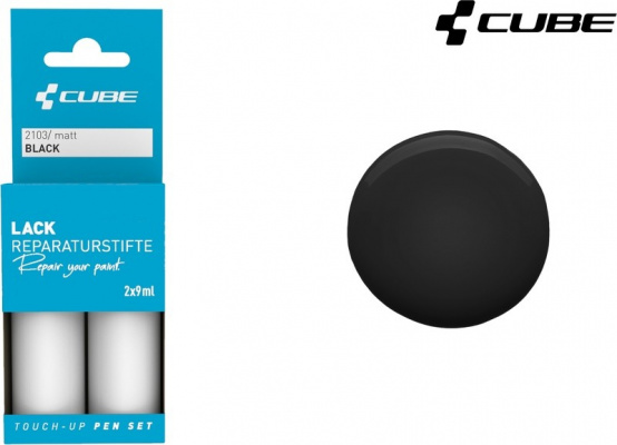 Cube Touch Up Pen Set in Black Matt 2103 Black Matt