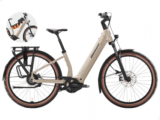 Diamant 2026 Suvea Style 800Wh Convertible Low-Step Electric Bike With Belt Drive Hub Gear