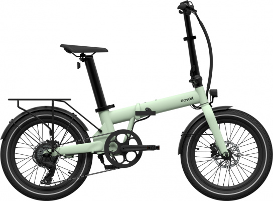 EoVolt Pre-Owned Afternoon 20 Origins V2 Electric Folding Bike in Sage Green