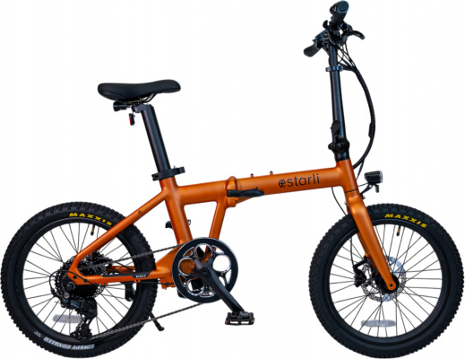 Estarli 2026 E20.9 X-Country Folder 9 Speed Electric Folding Bike Pro G-One Or Creepy Crawler Tyres