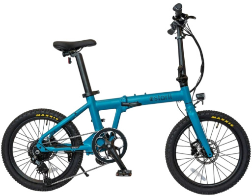 Estarli 2026 E20.9 X-Country Folder 9 Speed Electric Folding Bike Pro G-One Or Creepy Crawler Tyres