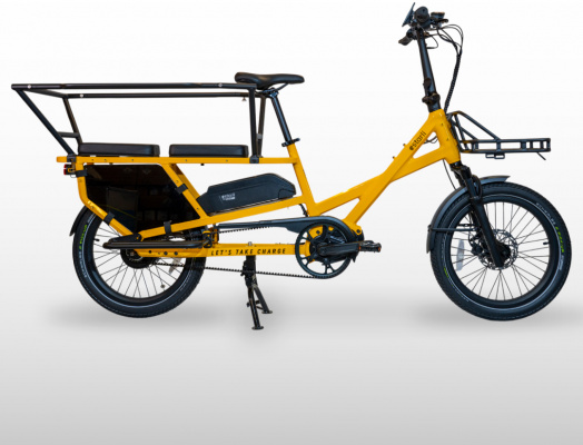 Estarli 2027 L20 2.0 Longtail 600Wh Electric Cargo Bike With Belt Drive & Enviolo CVT Hub Gears & Family Pack