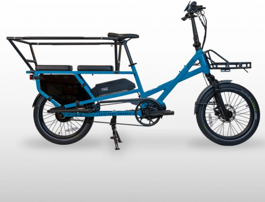 Estarli 2027 L20 2.0 Longtail 600Wh Electric Cargo Bike With Belt Drive & Enviolo CVT Hub Gears & Family Pack