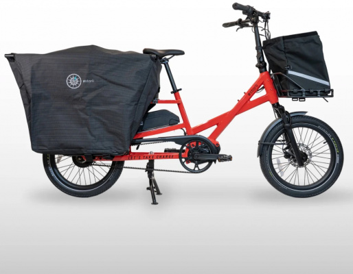 Estarli 2027 L20 2.0 Longtail 820Wh Long Range Electric Cargo Bike With Belt Drive & Enviolo CVT Hub Gears & Family Pack Plus Cocoon