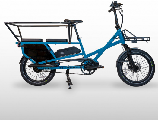 Estarli 2027 L20 2.0 Longtail 820Wh Long Range Electric Cargo Bike With Belt Drive & Enviolo CVT Hub Gears & Family Pack