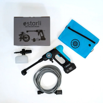 Estarli Bike Pressure Washer - Battery Powered & Portable