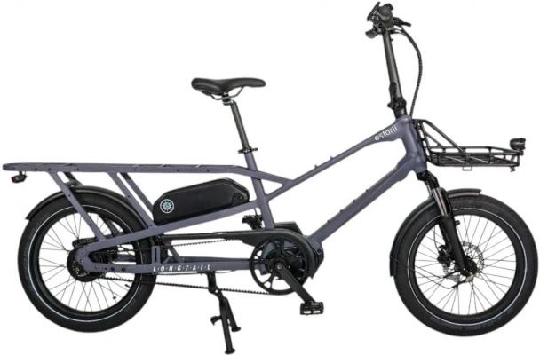Estarli E-Cargo Longtail L20 600Wh Or 700Wh Electric Cargo Bike With Belt Drive & Enviolo CVT Hub Gears