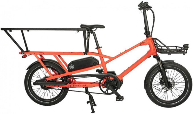 Estarli E-Cargo Longtail L20 600Wh Or 700Wh Electric Cargo Bike With Belt Drive & Enviolo CVT Hub Gears