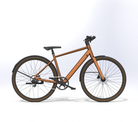 Estarli E28.9 9 Speed Electric Bike With Crossbar Frame