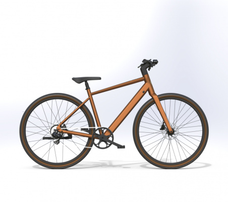 Estarli E28.9 9 Speed Electric Bike With Crossbar Frame