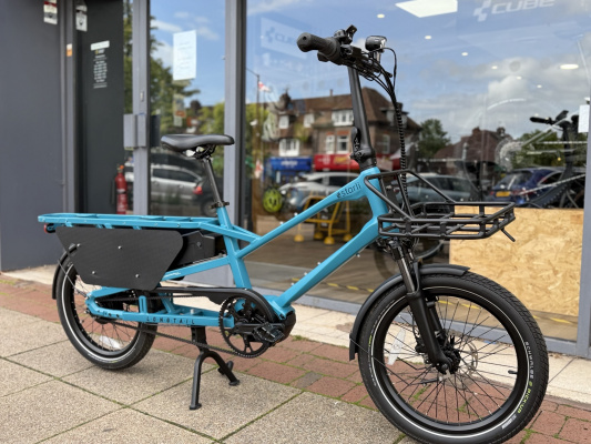 Estarli Ex-Demo E-Cargo Longtail L20 600Wh Electric Cargo Bike With Belt Drive & Enviolo CVT Hub Gears