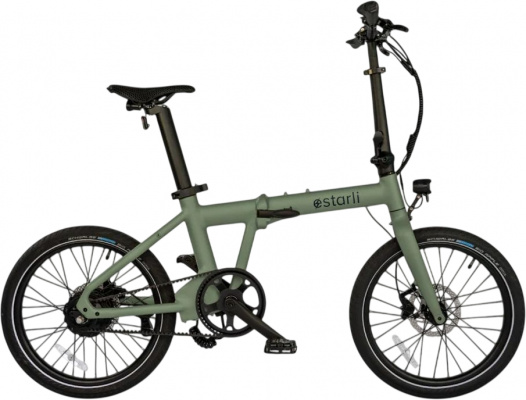 Estarli e20.X Easy Folder 2 Speed Automatic Electric Folding Bike With Belt Drive