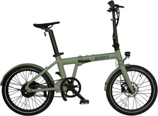 Estarli e20.X Easy Folder 2 Speed Automatic Electric Folding Bike With Belt Drive