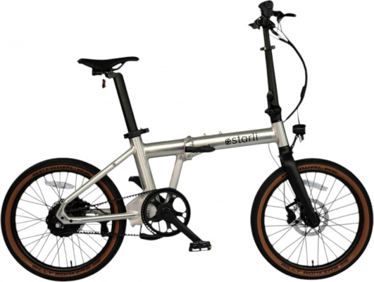 Estarli e20.X Easy Folder 2 Speed Automatic Electric Folding Bike With Belt Drive