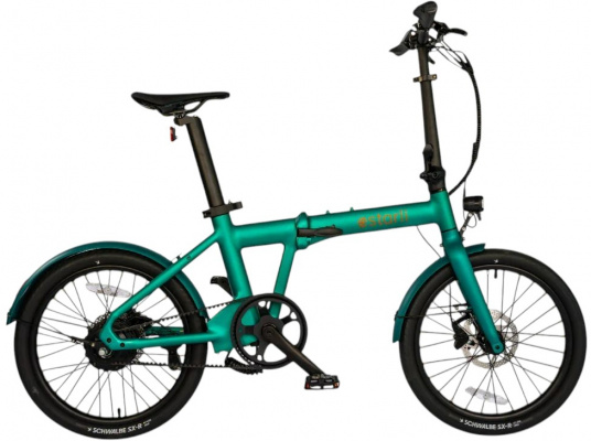 Estarli e20.X Easy Folder 2 Speed Automatic Electric Folding Bike With Belt Drive