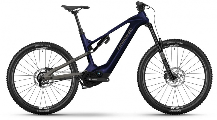 Haibike 2026 AllMtn CF10 TRN/IQ Electric Full Suspension Bike With Pinion E1.12 MGU & Belt Drive