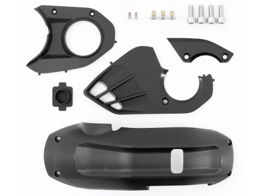 Haibike AllMtn Motor Cover Kit For Models With Yamaha PW-X3 Motor