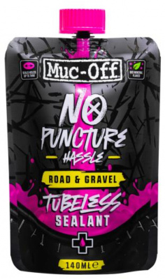 Muc-Off No Puncture Hassle Road & Gravel Tubeless Sealant 140ml
