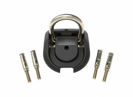 Onguard Ground Anchor 16mm Sold Secure Gold Rating Black & Gold