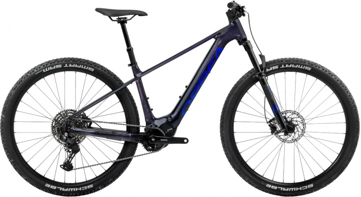Orbea 2025 Urrun 20 Electric Hardtail Mountain Bike in Tanzanite Blue Or Magnetic Bronze