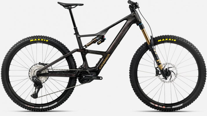 Orbea 2026 Obea Rise LT M10 630Wh Electric Full Suspension Mountain Bike Tanzanite Carbon View, Desert Rose Or Cosmic Carbon