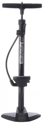 Oxford Airtrack Workshop Steel Floorpump Gauge in Black