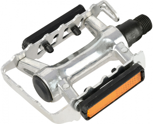 Oxford Alloy Low Profile 9/16 inch Pedals in Silver Silver