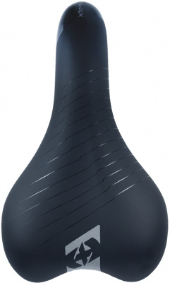 Oxford Contour Flex Saddle in Black