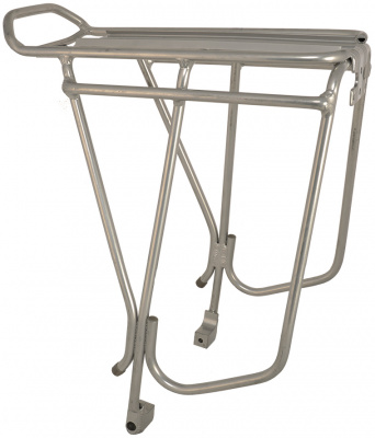 Oxford Disc Compatible Alloy Luggage Rack in Silver