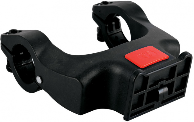Oxford Quick Release E-Bike Basket Handlebar Bracket in Black Black