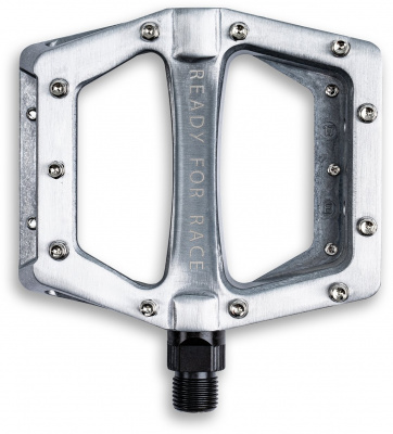 RFR Flat CMPT Pedals in Black, Silver, Red, Blue or Green Silver