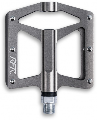 RFR Flat Race 2.0 Pedals in Grey Or Black Grey