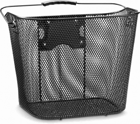 RFR Klick and Go Front Basket 17 Litres in Black