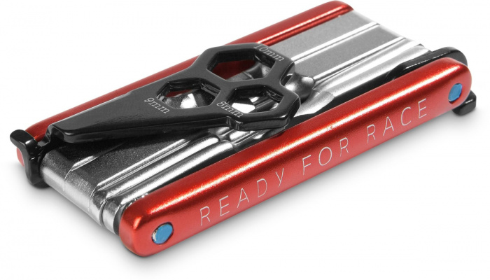 RFR Multi Tool 12 Function Bicycle Mini Tool in Red