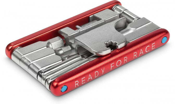 RFR Multi Tool 16 Function Bicycle Mini Tool in Red